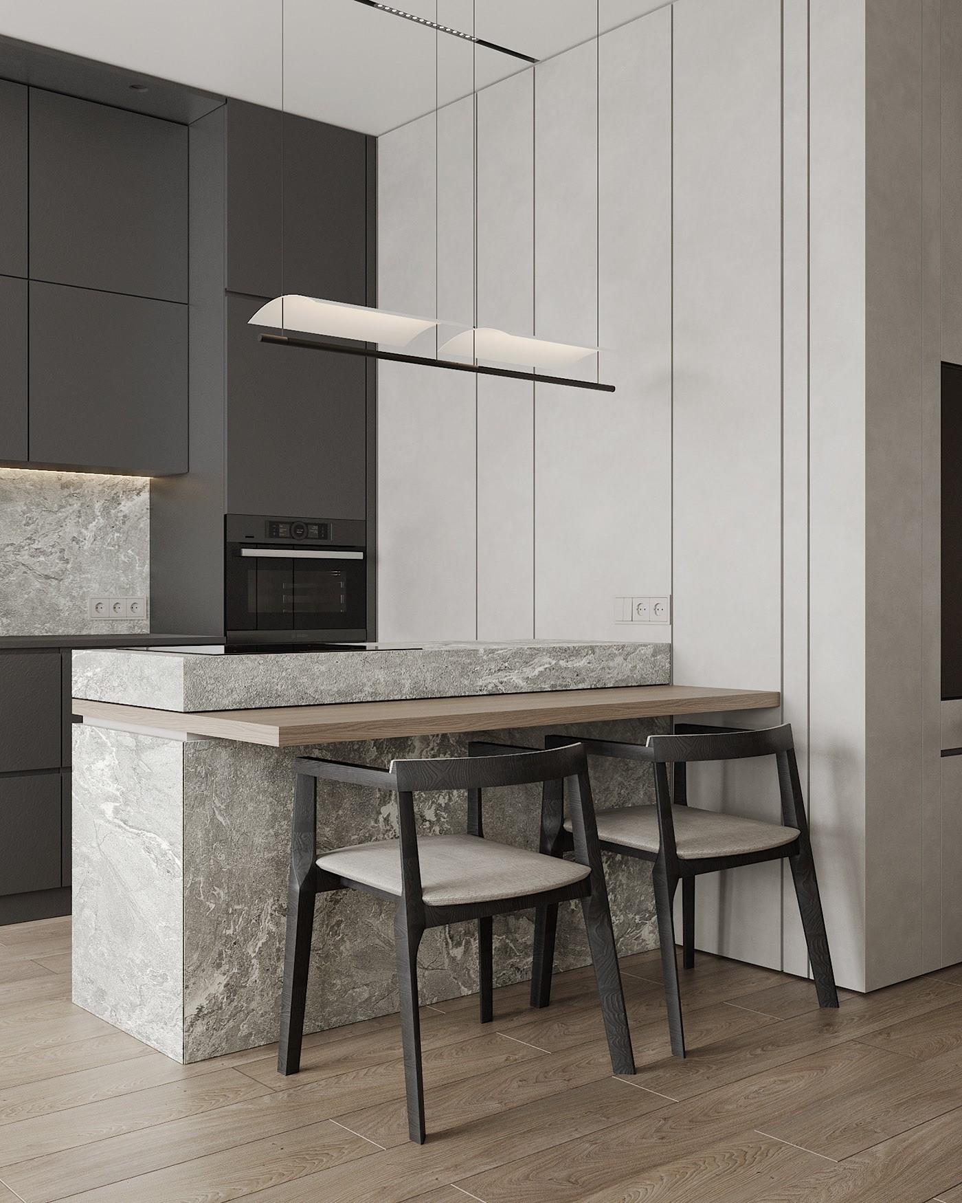 中性色系公寓设计 超高级！-5