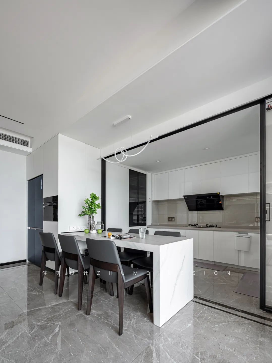 云端之外 · 现代奶油风格的温馨家庭空间设计丨中国长沙丨住美设计-34