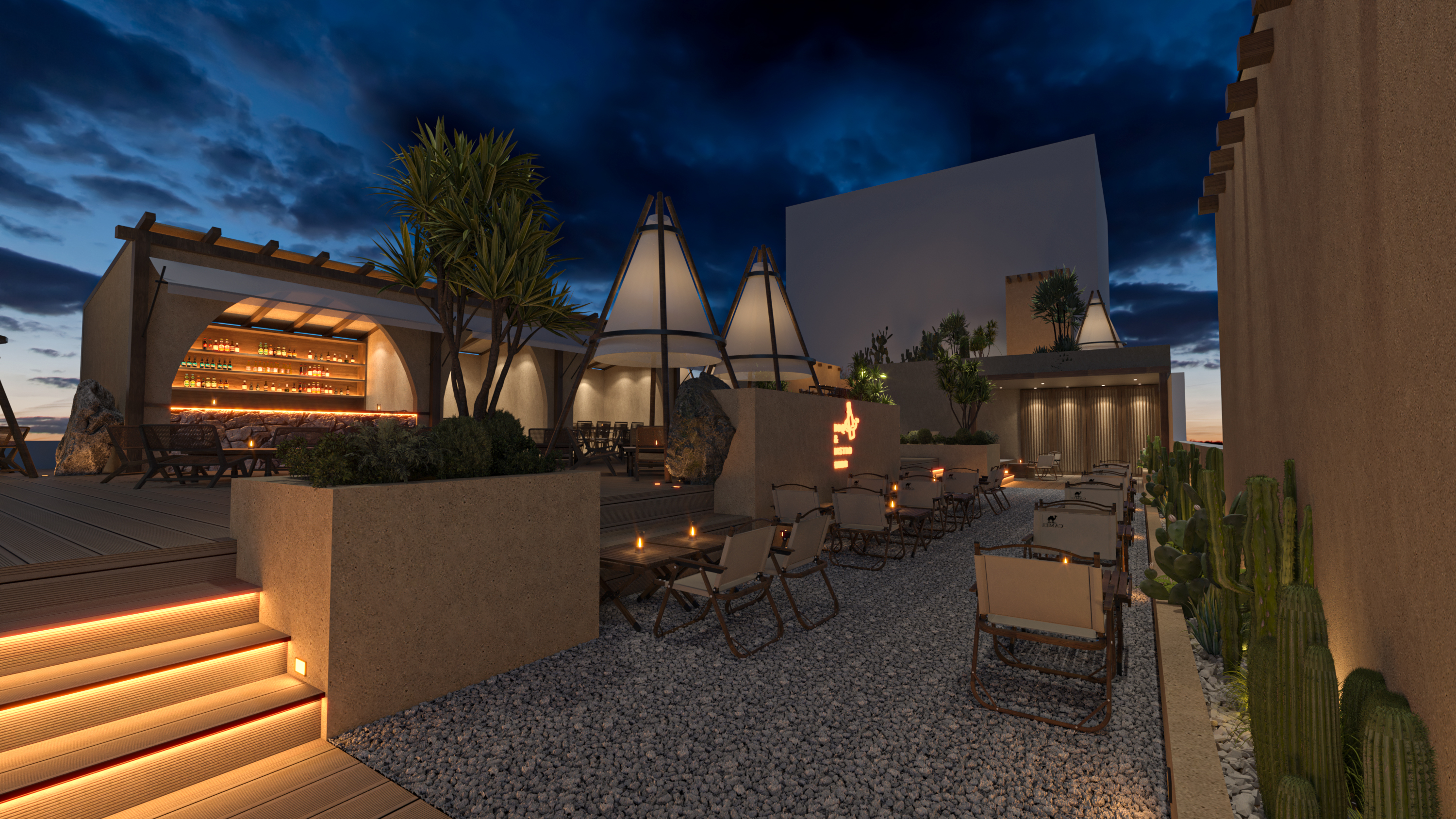 露天营地烧烤店新沙烧烤-12