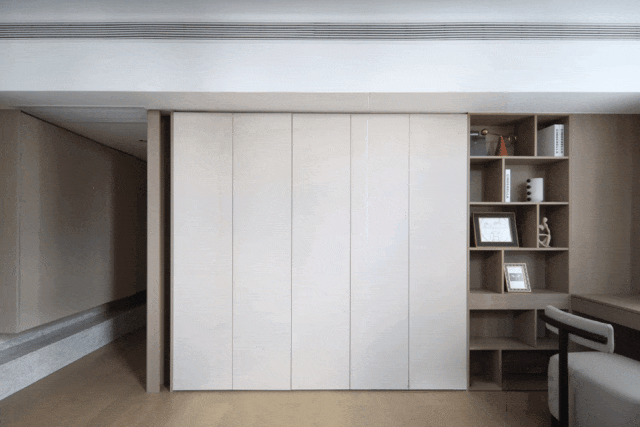 三代同檐,200㎡独立又亲近的“理想家”丨中国广州丨陆文龙独立设计师-66