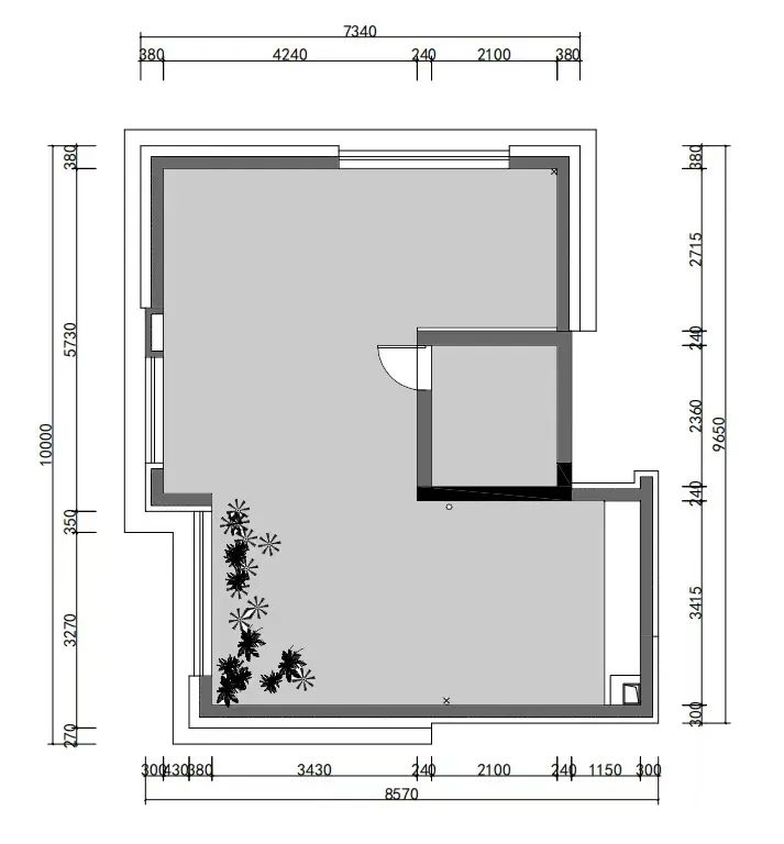 南山国际社区轻复古法式风设计案例丨院子空间设计工作室-57