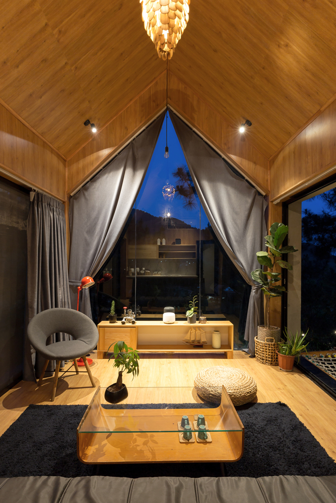 越南北部山区轻质森林小屋-40