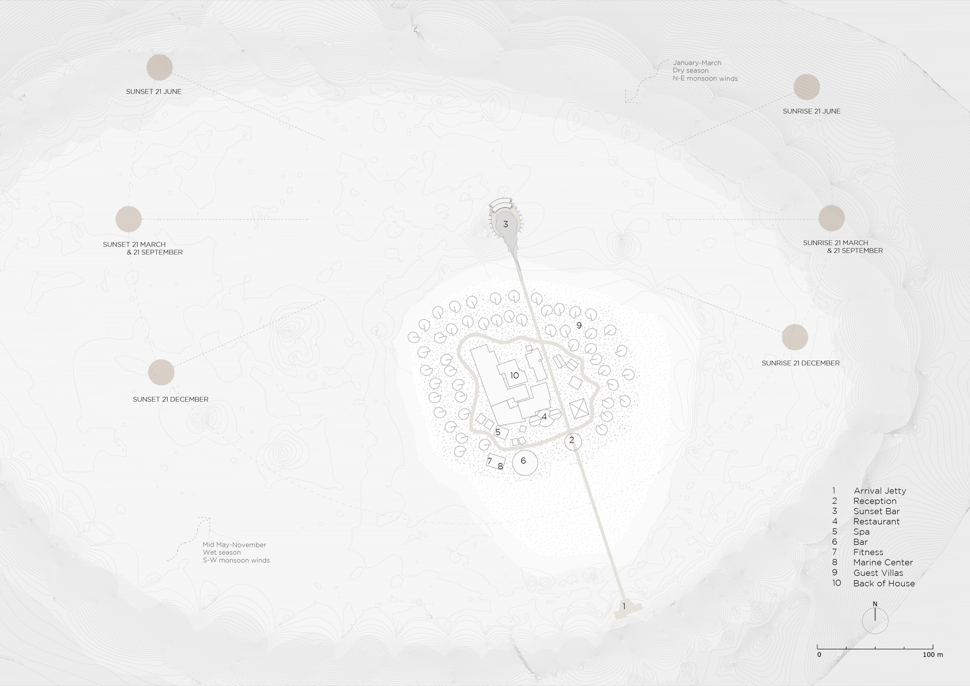 水上竹餐厅丨马尔代夫丨Atelier Nomadic-32
