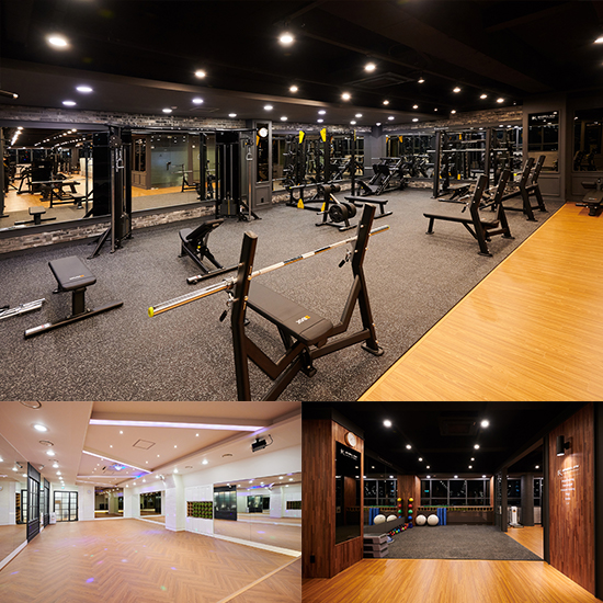 简约 295 平健身中心，black&wood 风格赏析-1
