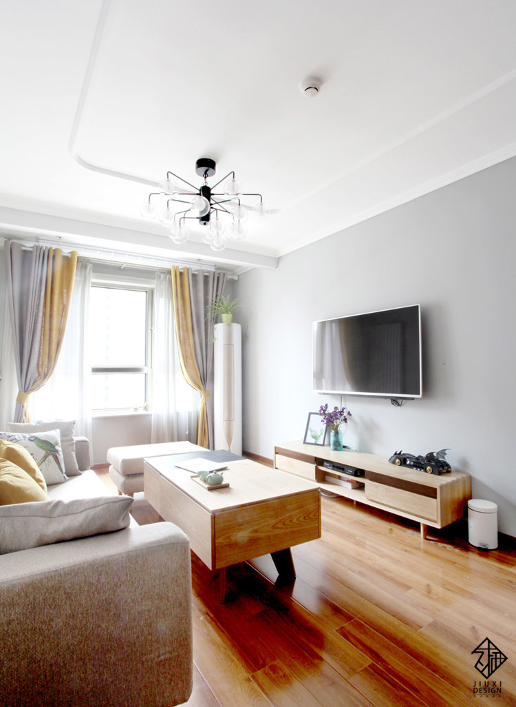 【久栖设计】北京富力蕙兰美居丨如沐自然-11