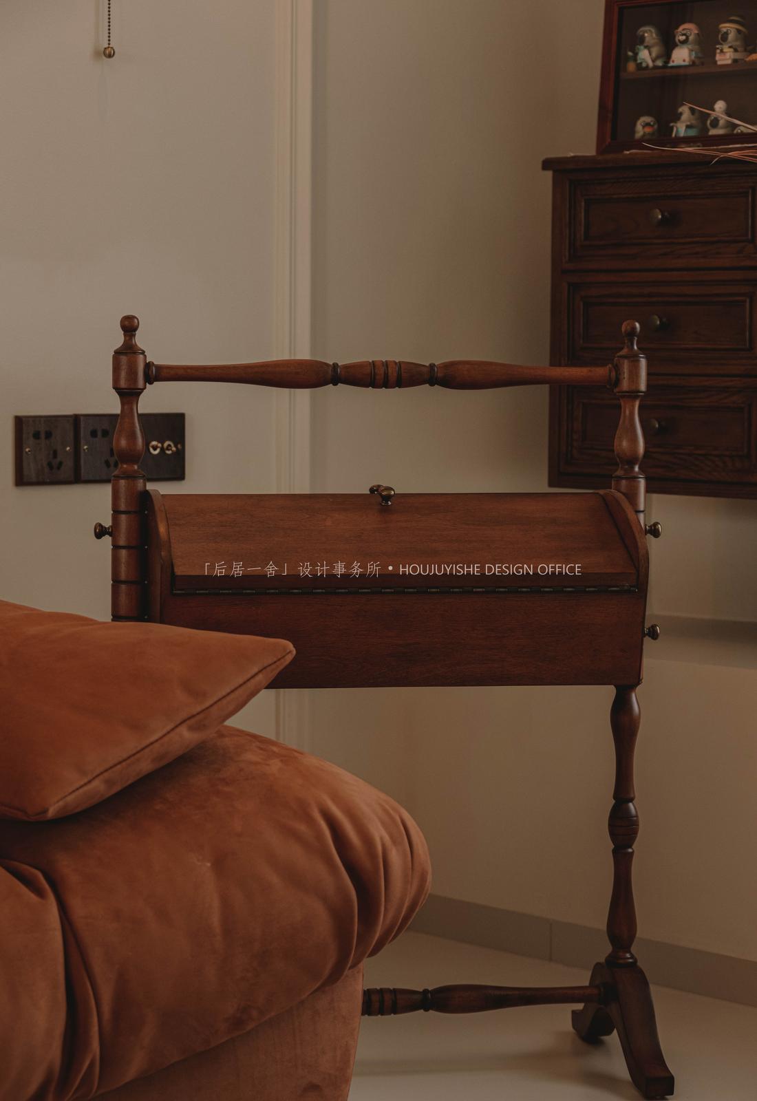 复古风情家居设计丨中山设计-33