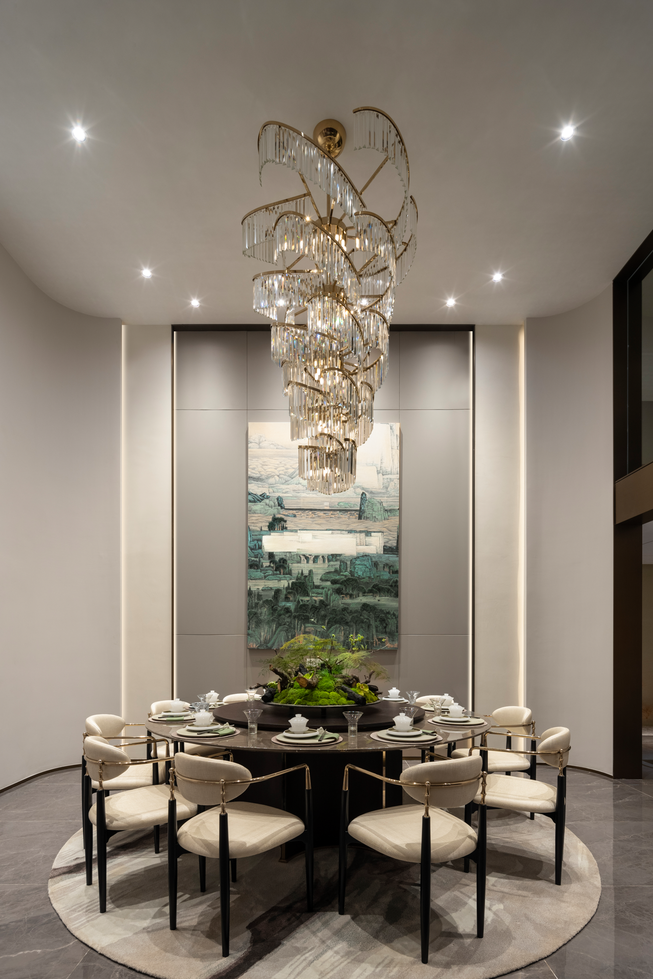 别墅空间摄影诸暨西林花园丨中国浙江丨4U STUDIO-23