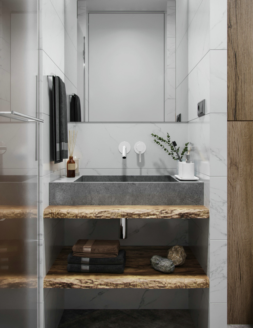 高级灰遇上北欧居所，个性而随性-3