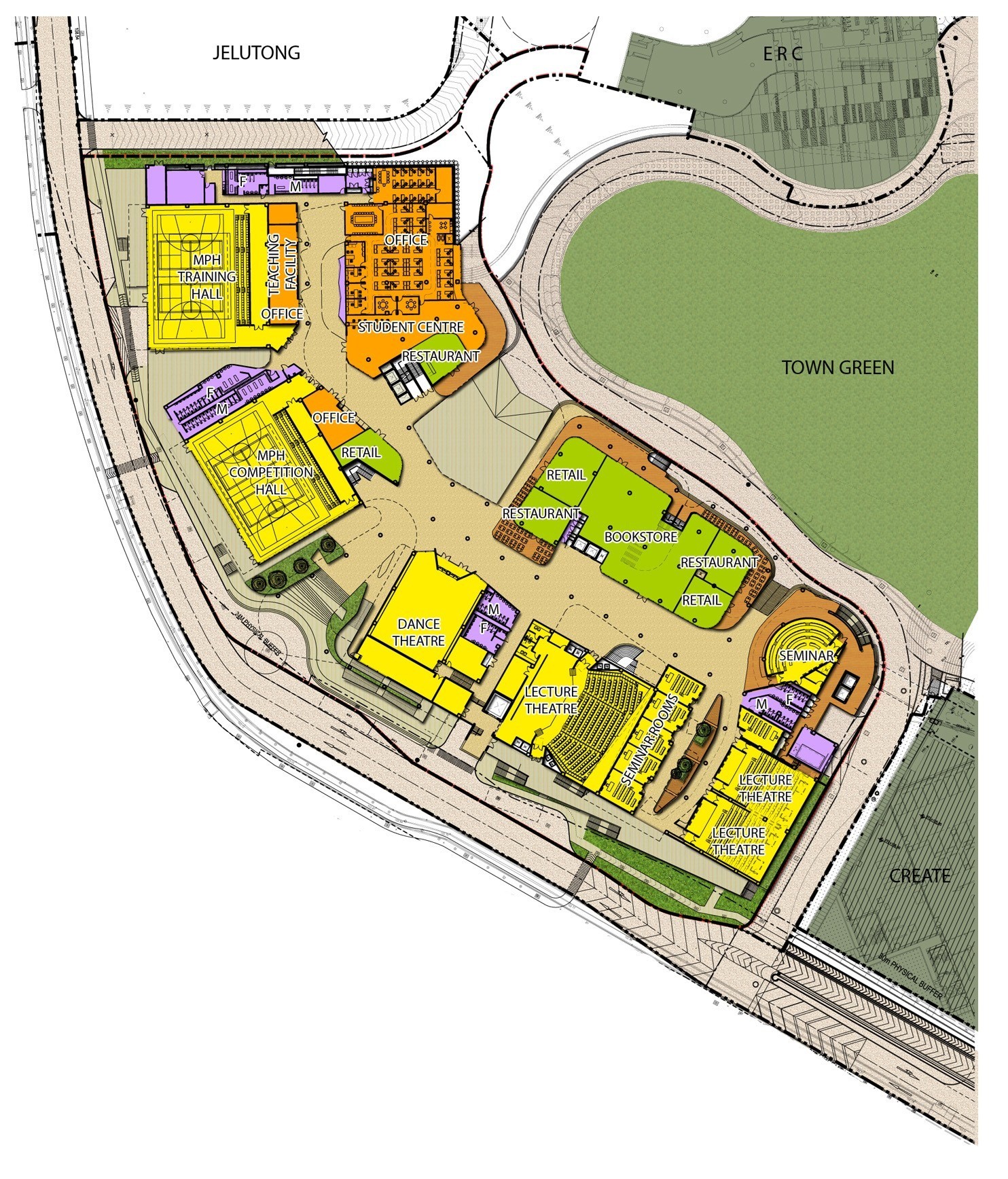 新加坡国立大学斯蒂芬·里 ady 中心 | 教育、运动与休闲的融合-16