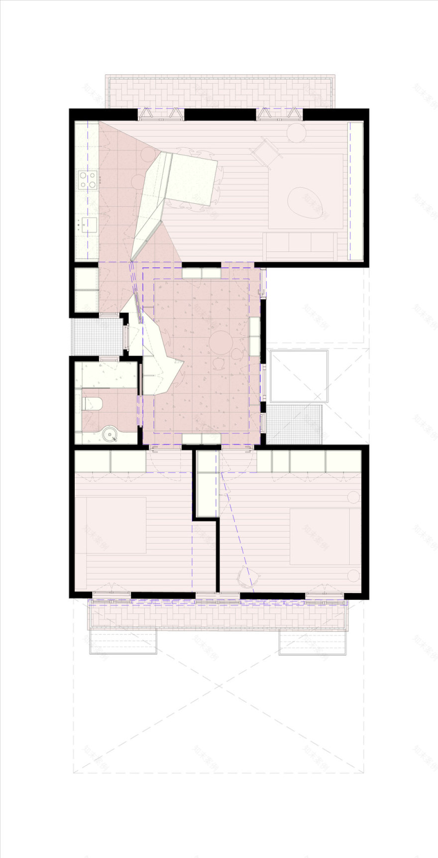 多彩“蛋糕公寓”丨西班牙巴塞罗那丨西班牙 AMOO 设计事务所-40