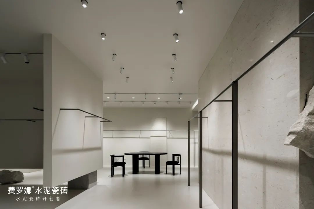 【砼·微水泥 U0案例】服装展厅，展现静谧的力量-22
