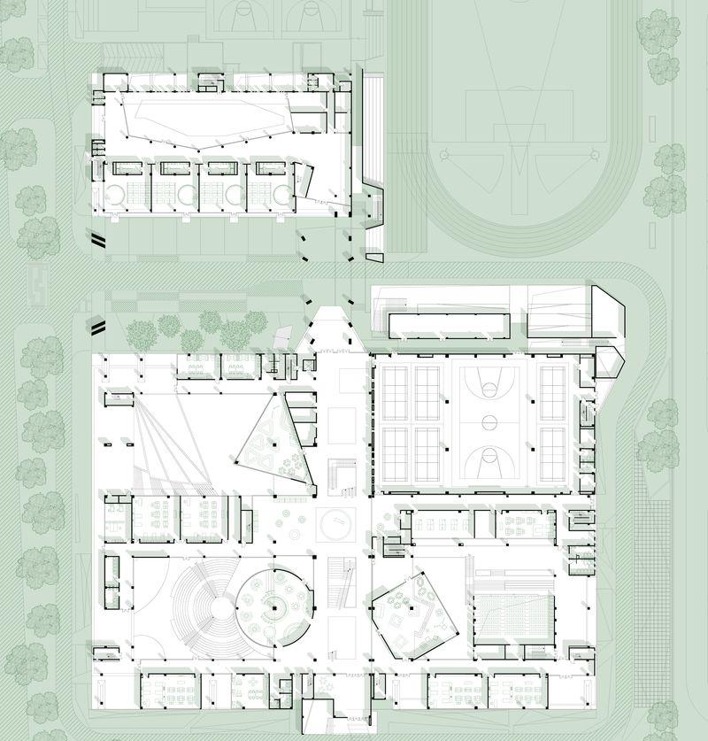 杭州崇文小学教育综合体-21