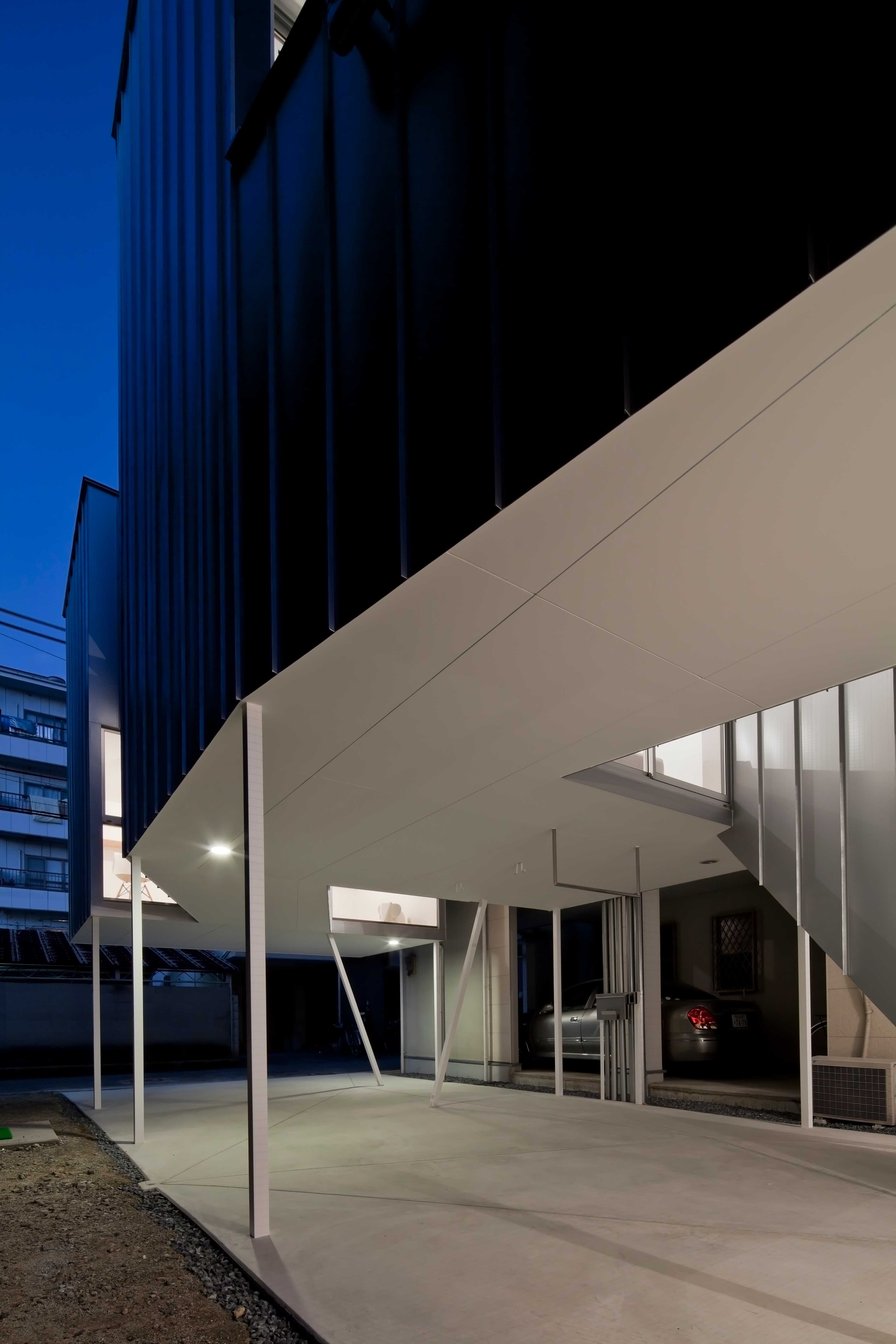 空中舞动的住宅 | 大阪市中心的三维居住空间-16