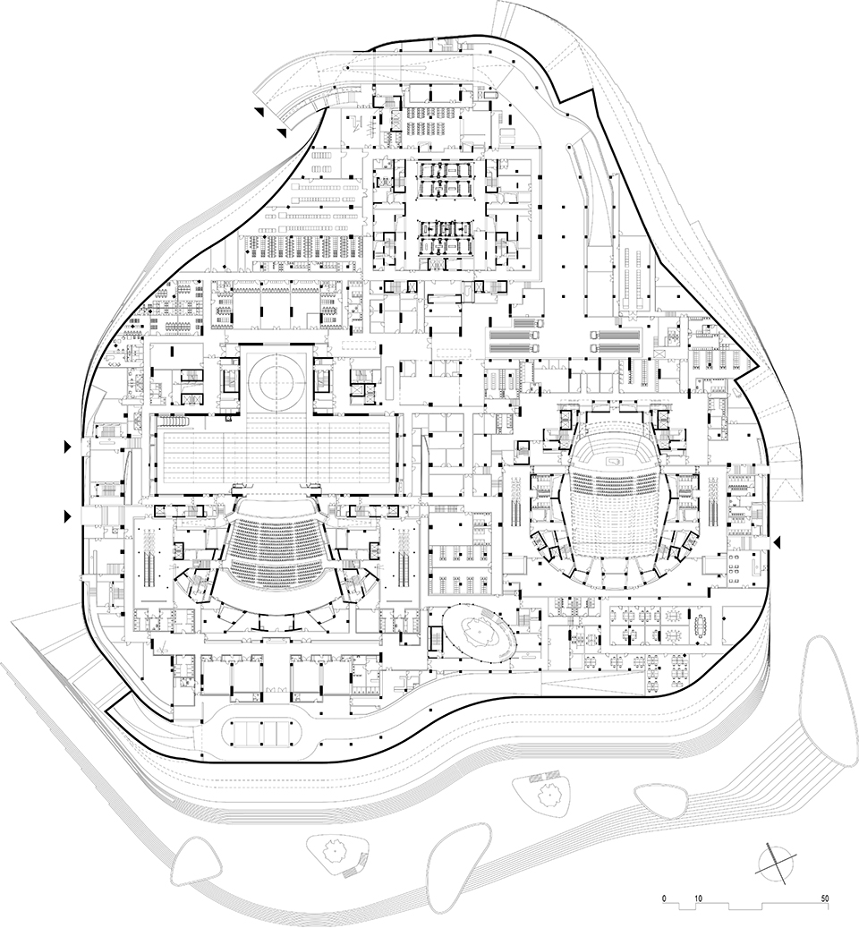 广西文化艺术中心，南宁 / gmp-33