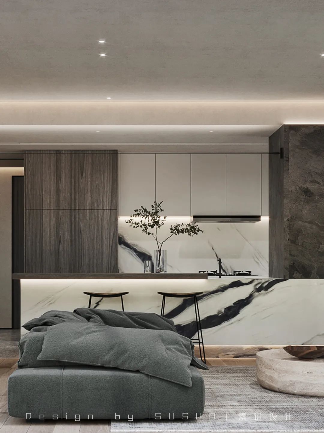 单身男性的品质生活空间设计丨中国重庆丨素说设计-15