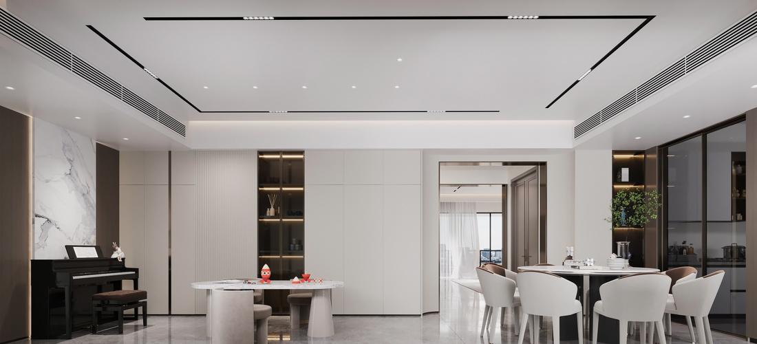 现代轻奢风格住宅设计-19