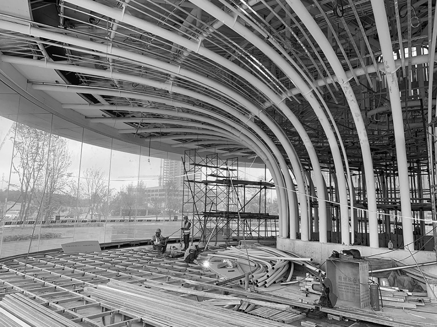 漂浮云端 | 成都东部新区知也图书馆,极简艺术与自然交融-76