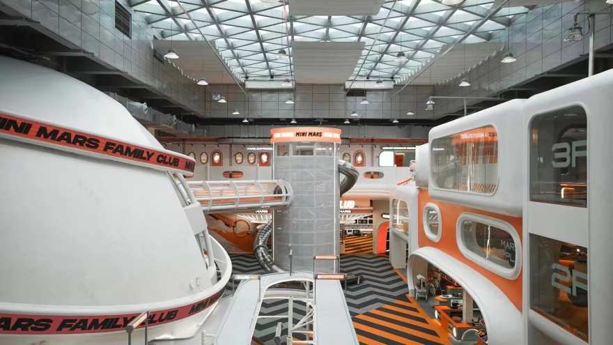 MINIMARS 亲子家庭乐园(长沙)丨中国长沙丨SURP 商业设计-15