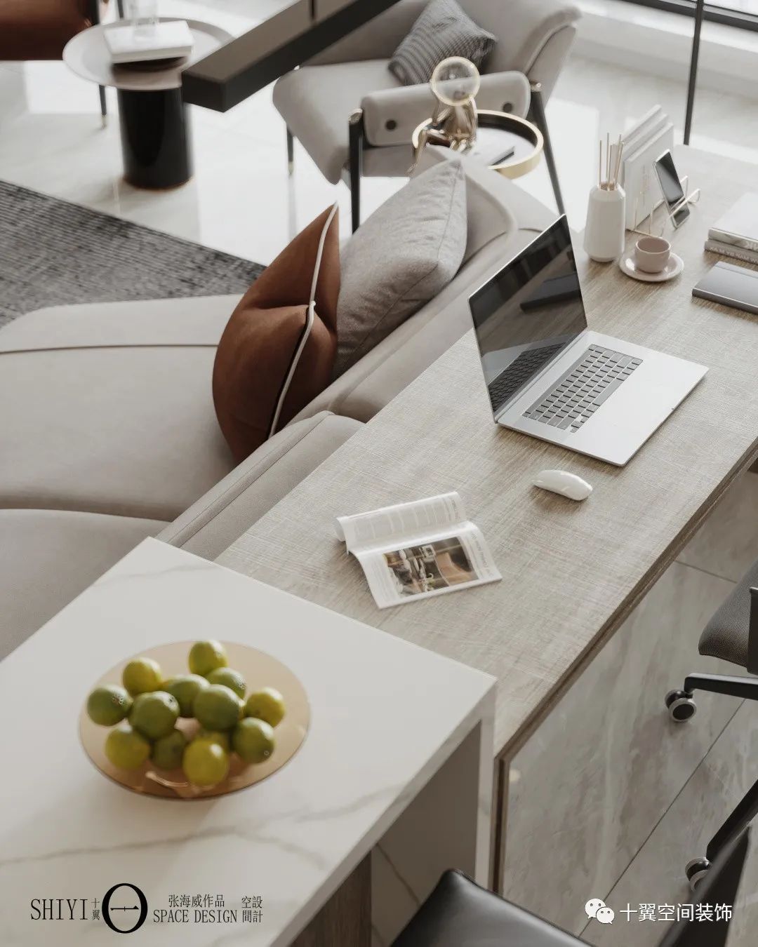 淳厚咖啡香 · 张海威的新中式设计魅力丨十翼空间装饰-65