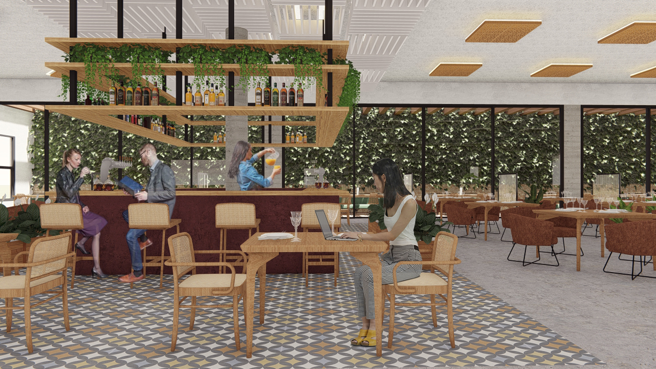 Renders Restaurante Mineiro | Conforto Ambiental III-10