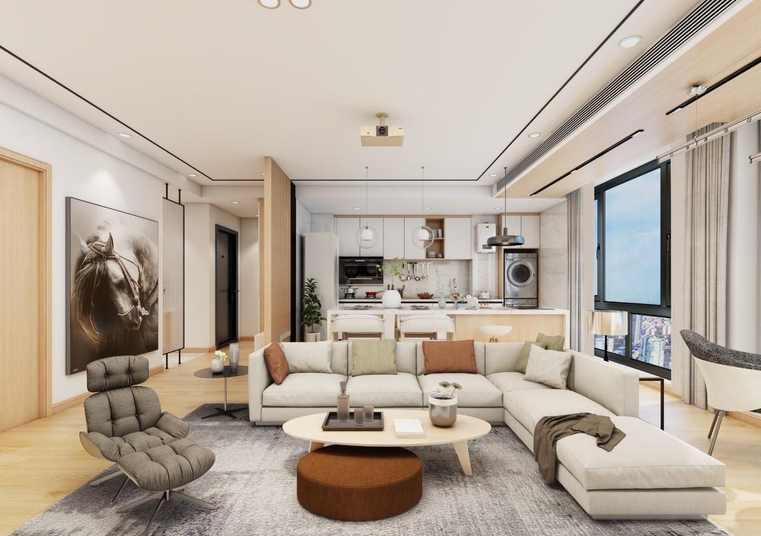 
现代极简|一种极致的简约风格，温暖又大气 -18