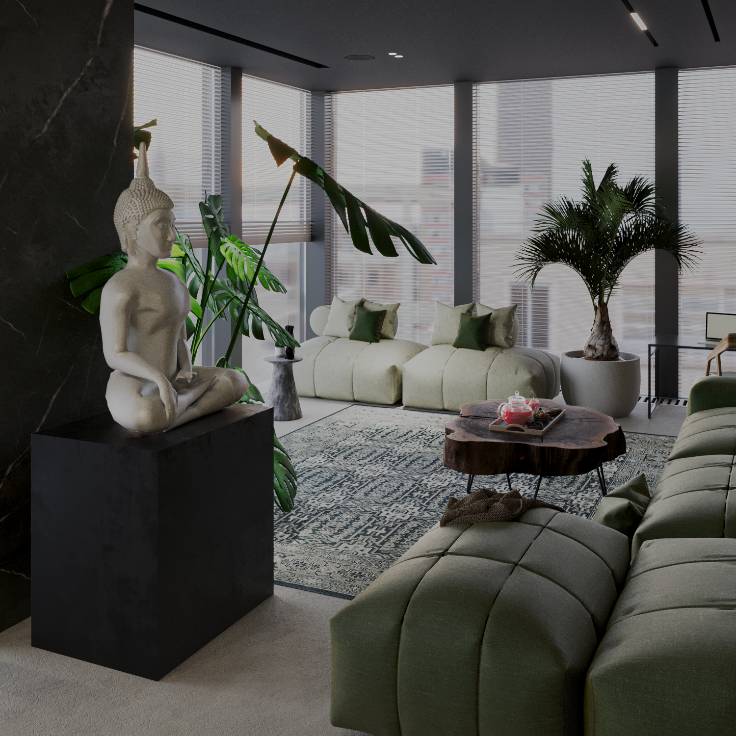 Apartment interior design project-9
