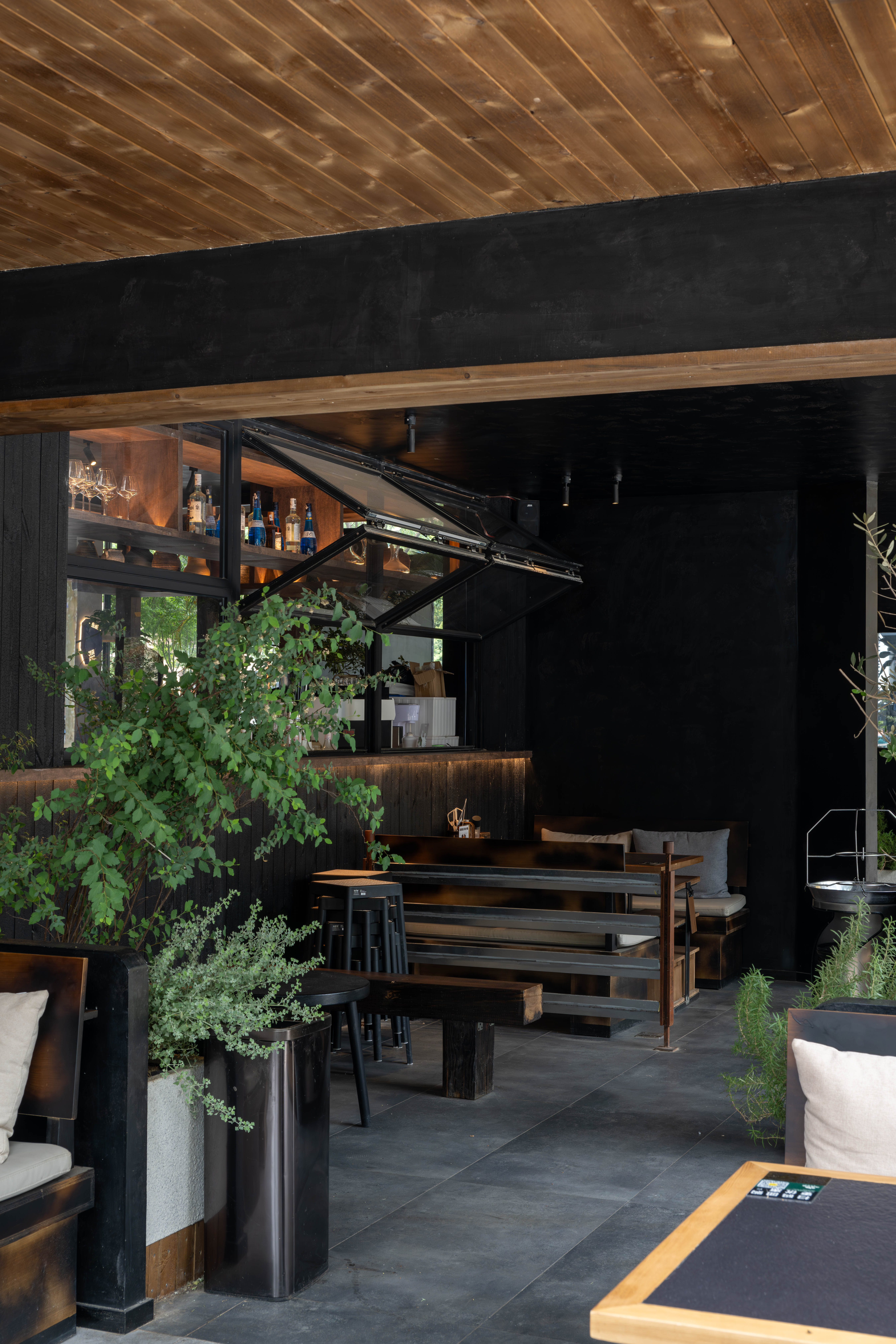 冷遇见暖融合烤肉丨中国郑州丨山野设计-50