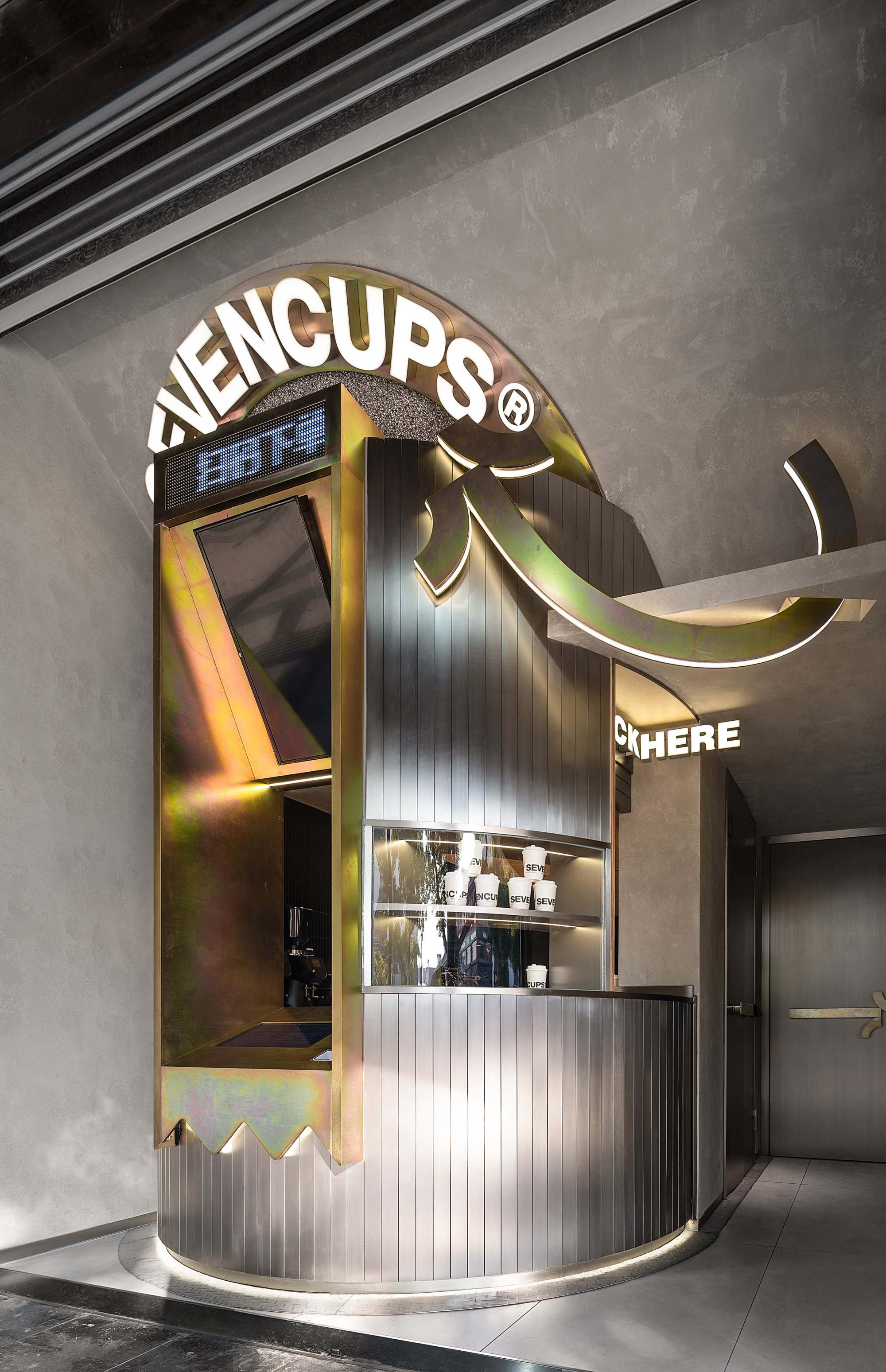 SEVENCUPS COFFEE 杨舍老街店丨中国江苏丨无锡欧阳跳建筑设计有限公司-16