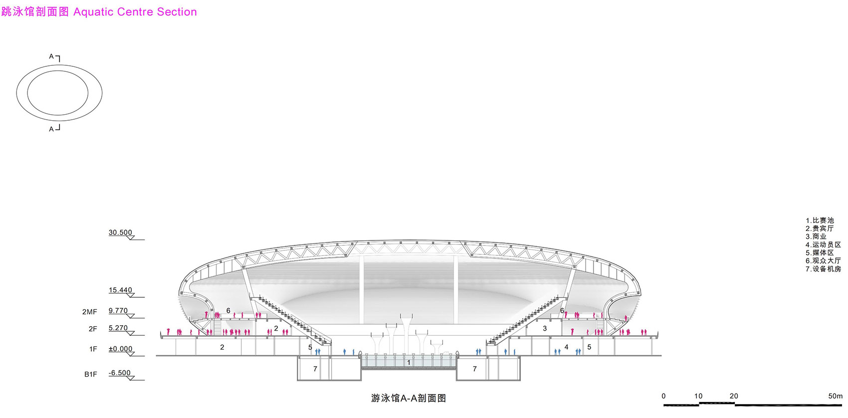 大湾区体育中心丨中国广州丨扎哈·哈迪德建筑事务所,广东省建筑设计研究院-136