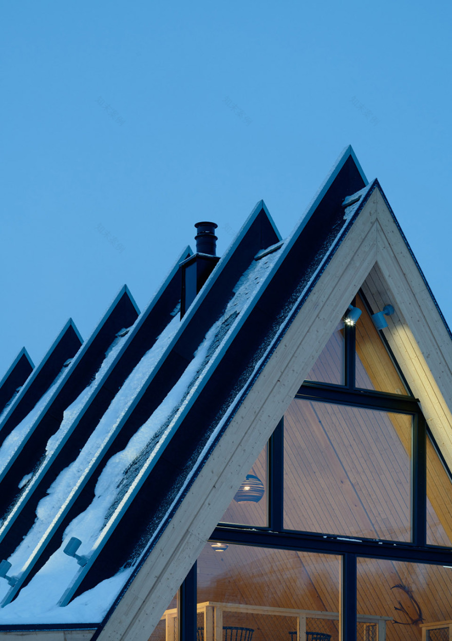 雪山木屋餐厅,瑞典 / Murman Arkitekter-26