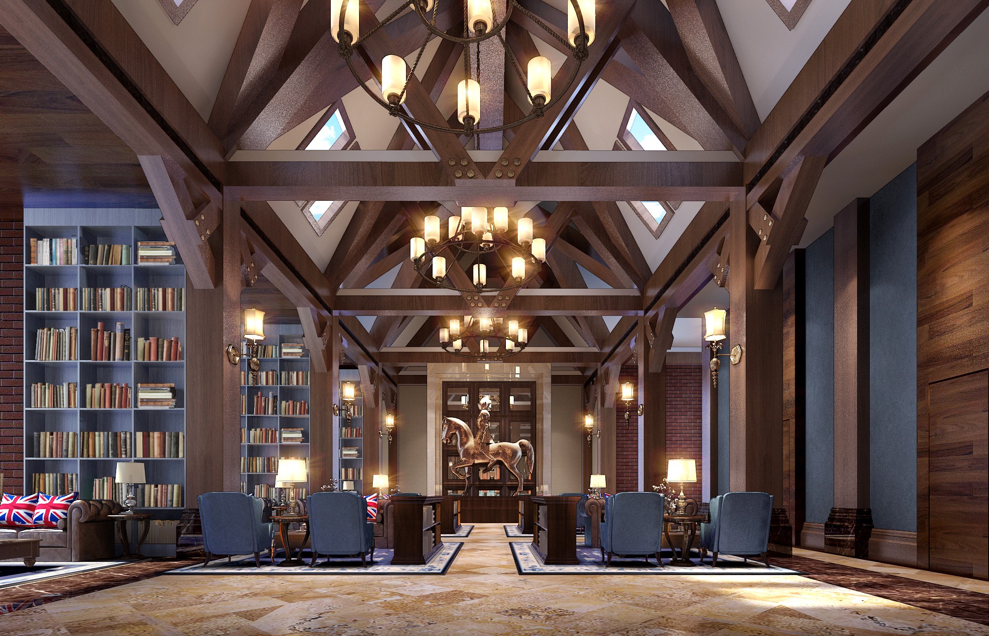 大型工装售楼部-1