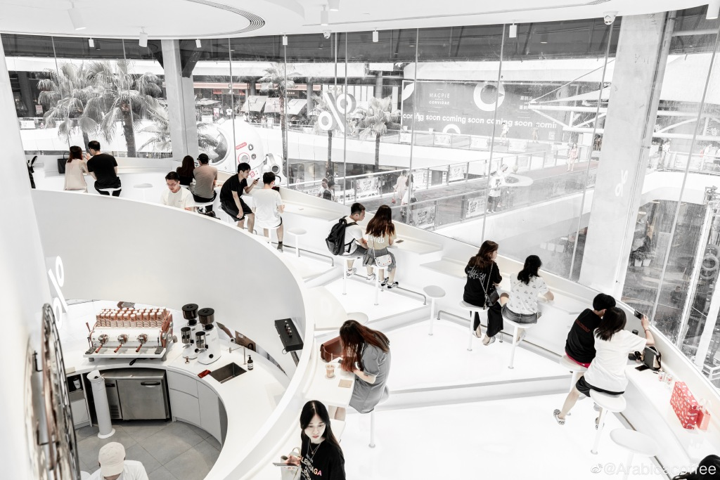 %Arabica 咖啡馆 | 极简设计打造全球网红店-97