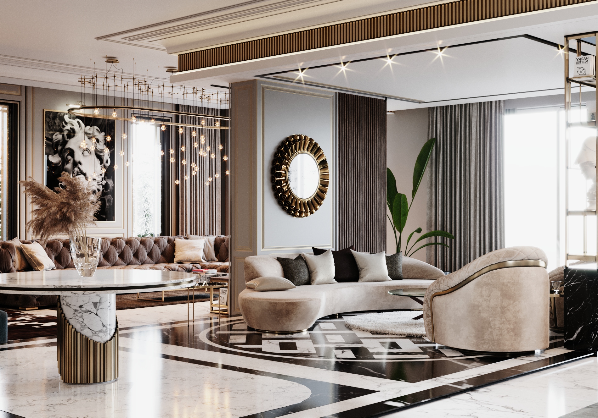 豪华住宅别墅丨埃及开罗丨Comet architects-12