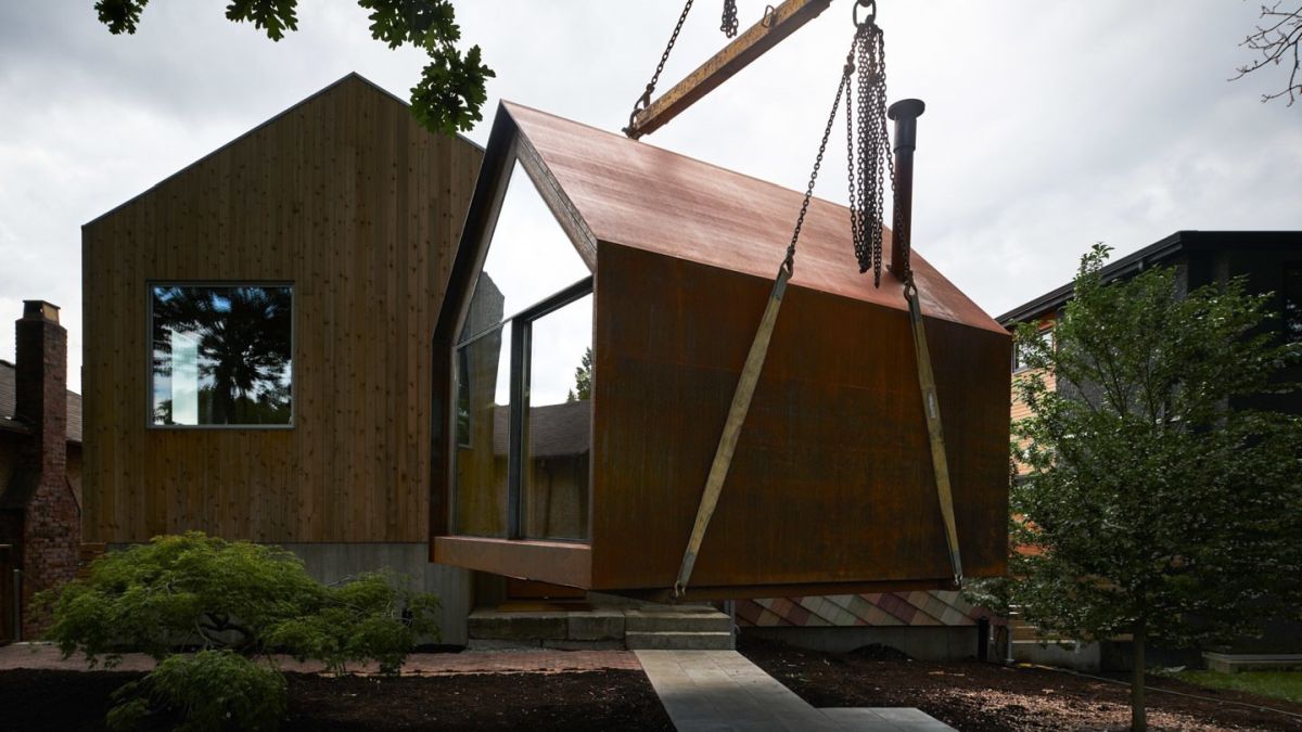 Tiny Corten Steel Cabin Gets More Beautiful With Each Passing Day-1