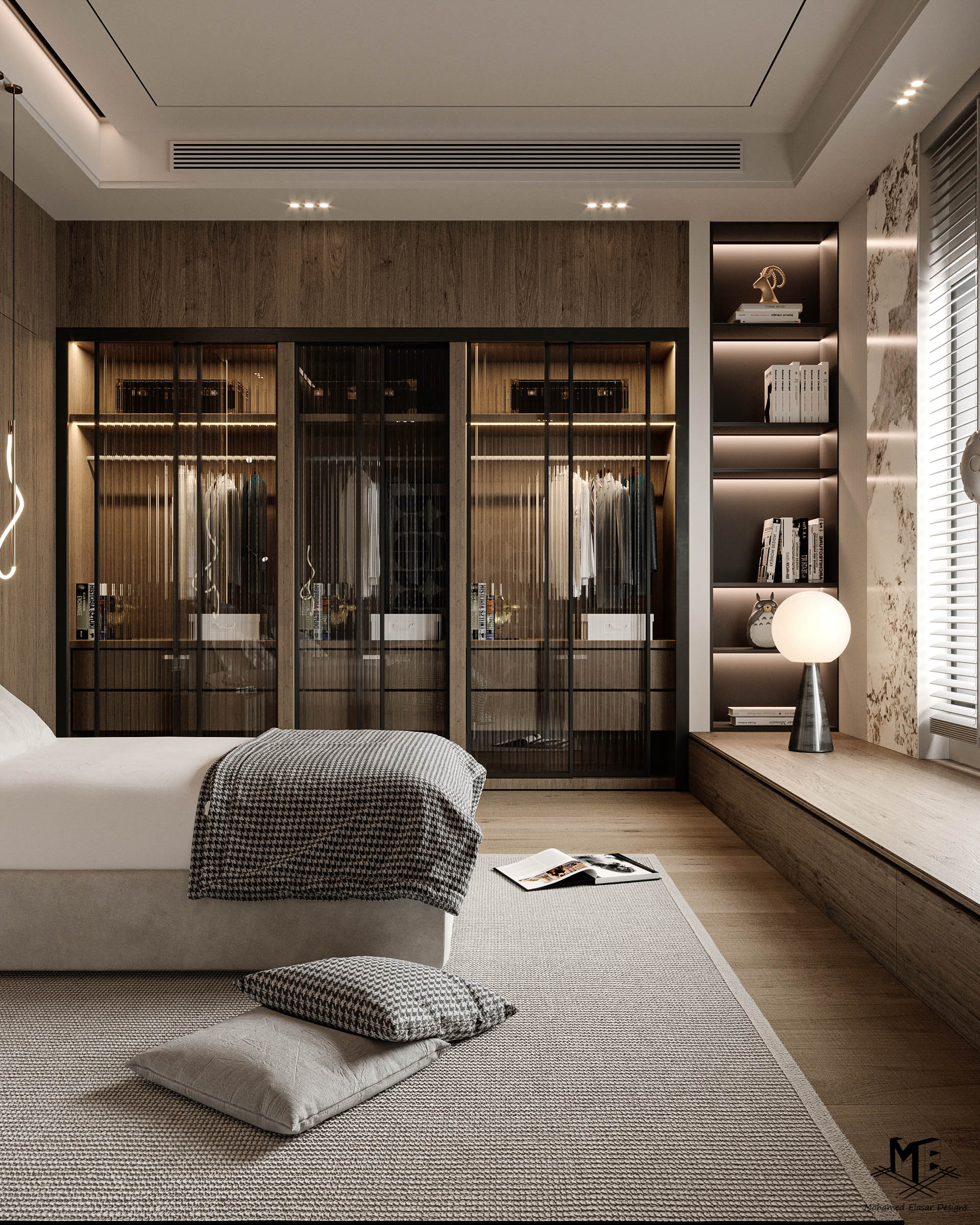 男孩双人卧室丨沙特阿拉伯丨Mohamed Elasar-11