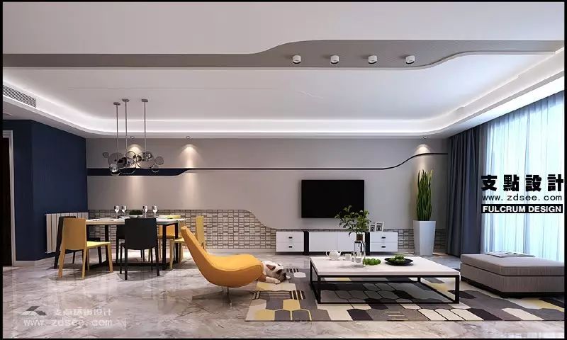 世纪江尚 182 平米现代简约风,支点设计展现生活内涵-11