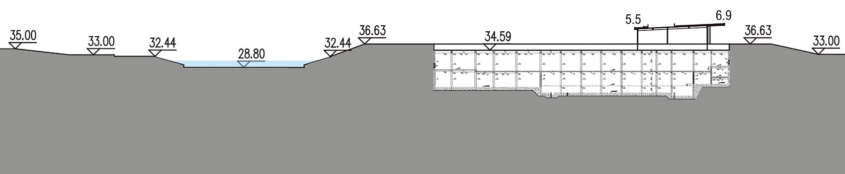 坪山阳台 & 深圳坪山河南布净水站上部建筑设计 / 南沙原创建筑设计工作室-27