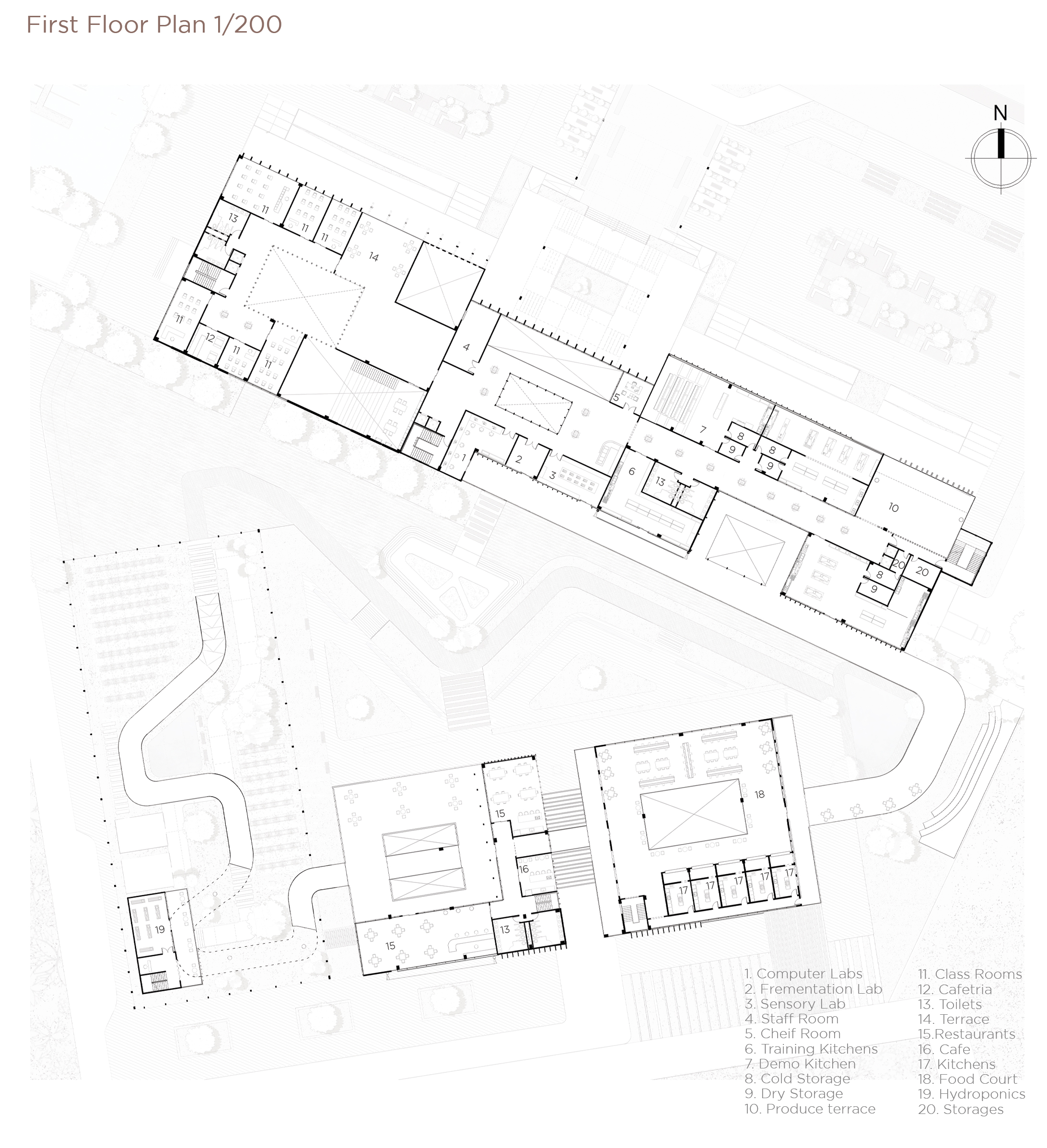 Culinary art complex │ Graduation Project-13