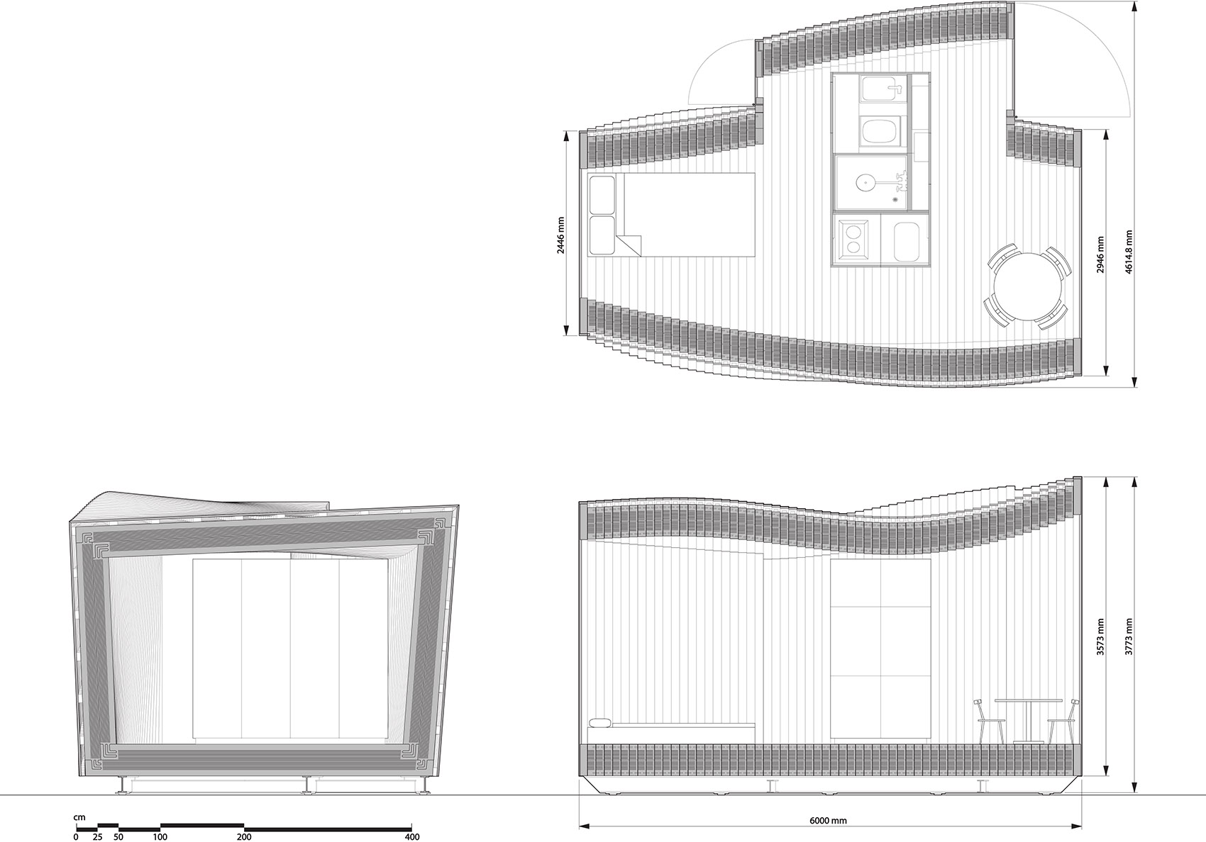 德国国际建筑展上的木质原型住宅 / 斯图加特大学ICD-41