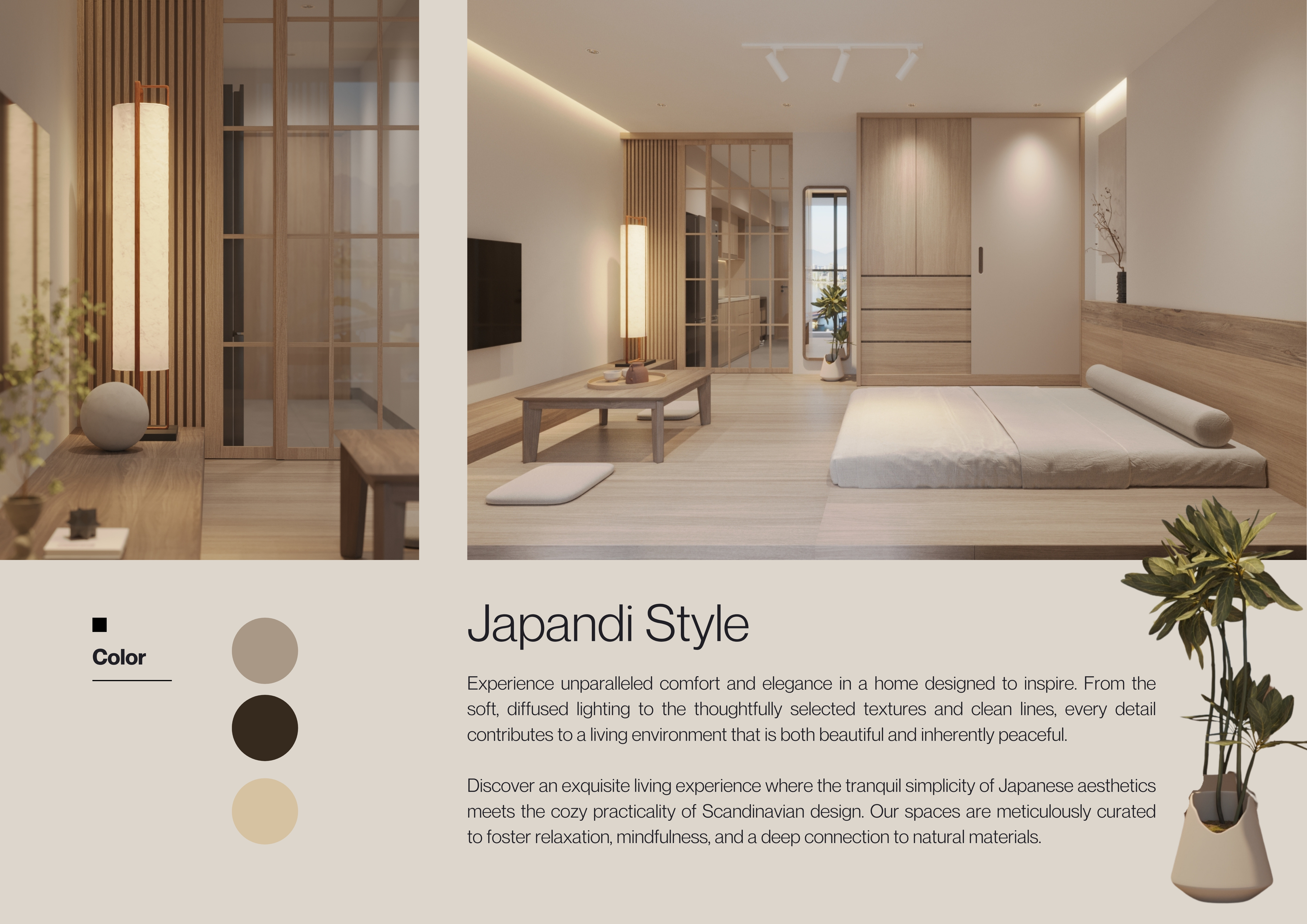 JAPANDI STYLE _ SUNCOSMO STUDIO ROOM-2