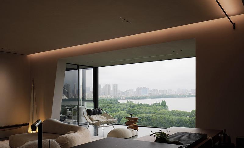 湖景大平层，生活的尽头是极简-15