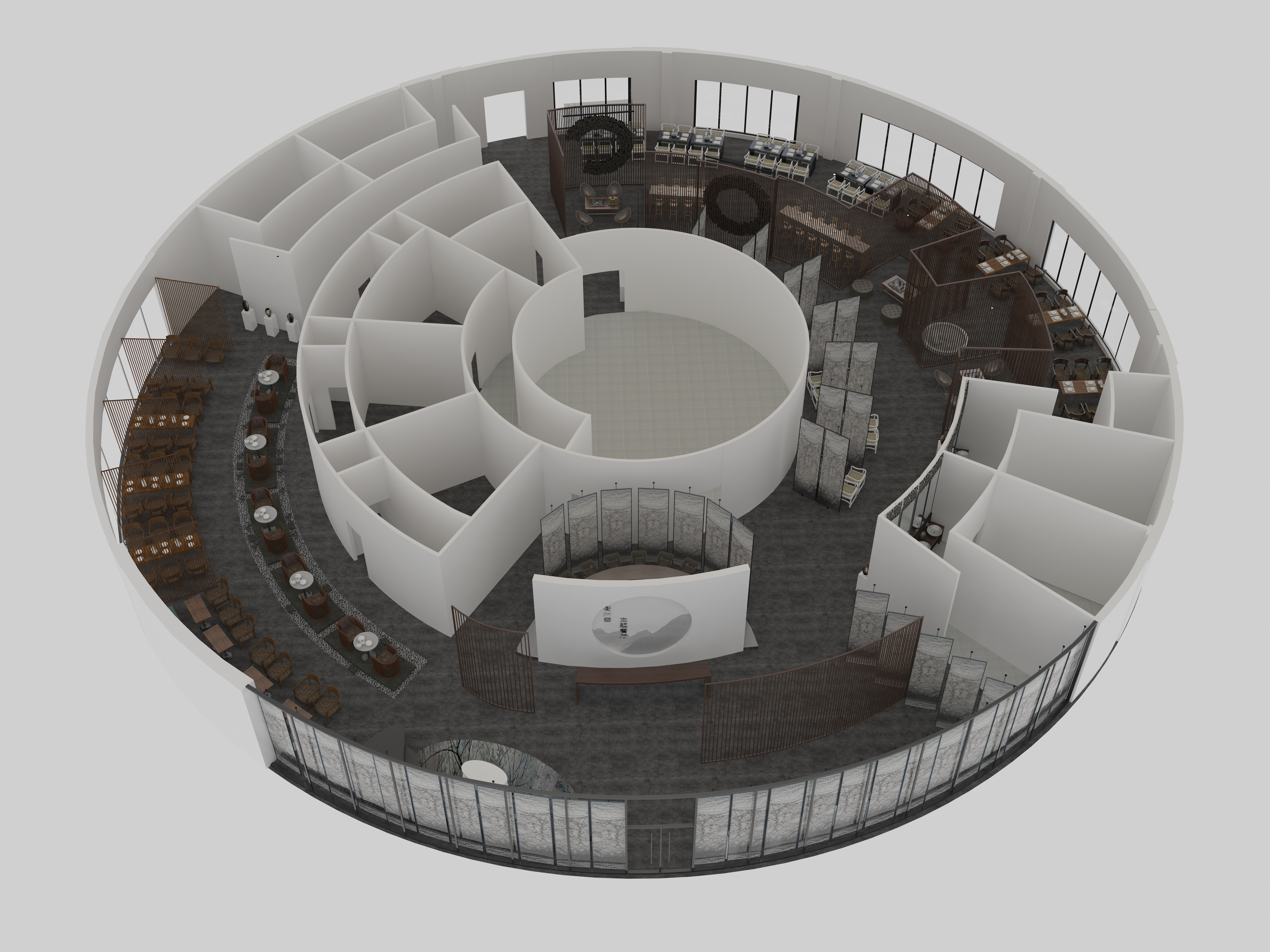 衡州窑文化主题餐厅 | 地域文化融合的室内设计佳作-13