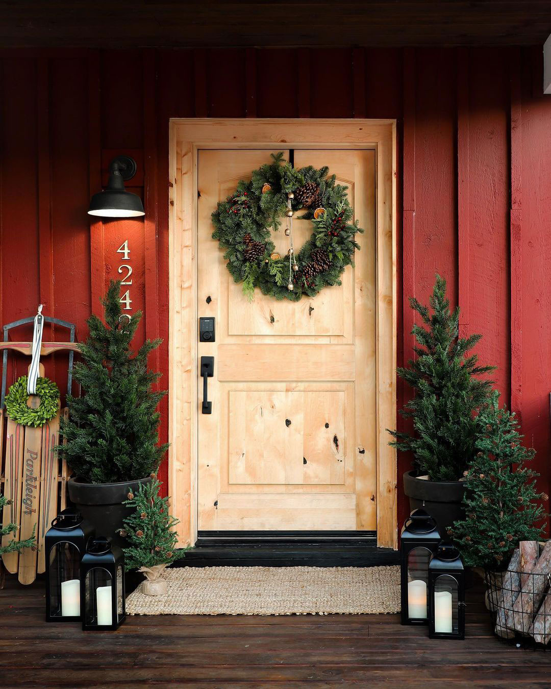 美式风情圣诞小屋 | 140 年历史的威斯康星州农场住宅-17