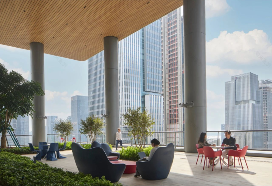【AT】SOM新作|微众银行新总部大楼,面向未来的办公空间范式-40