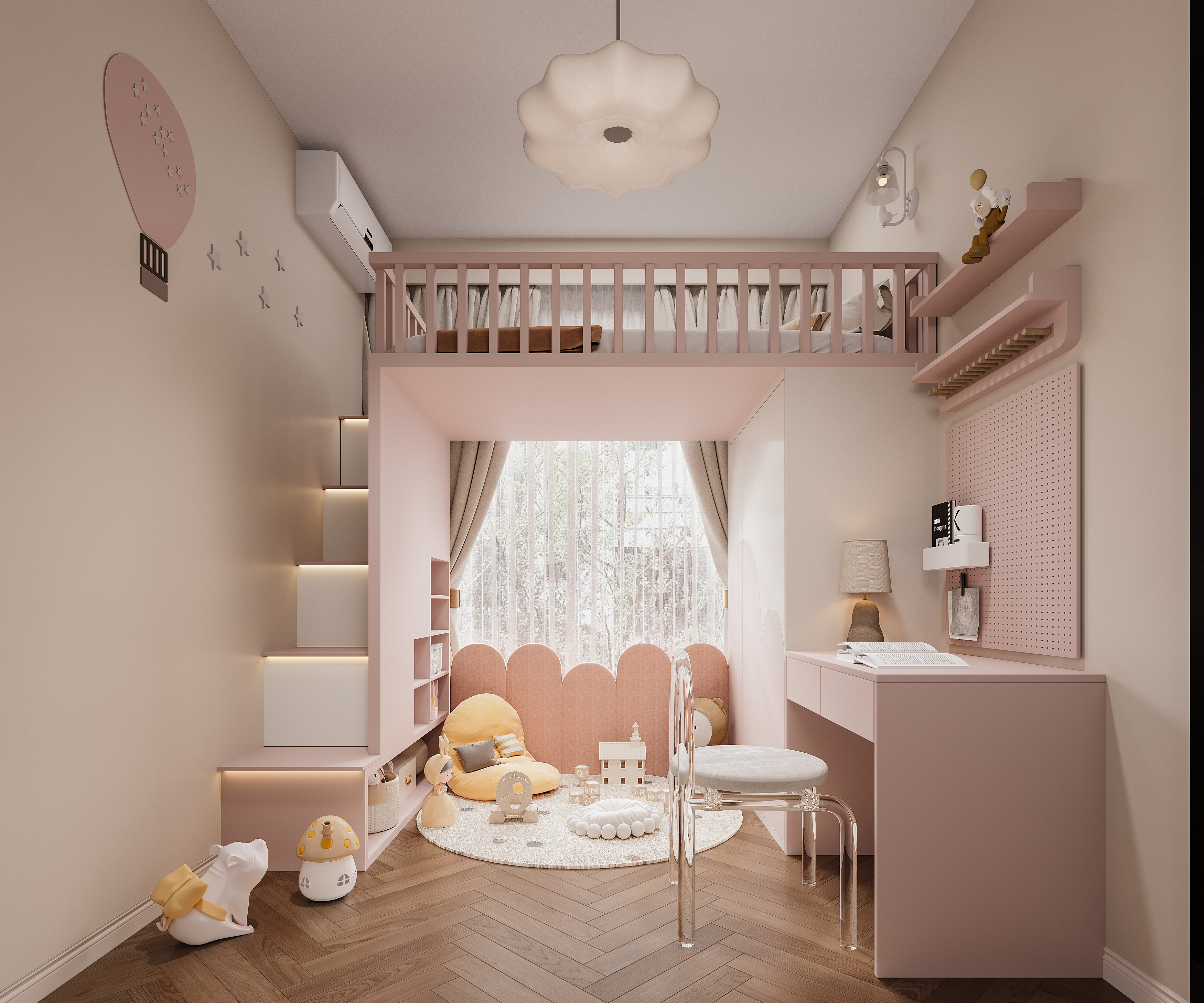 山海四季城 86㎡法式中古设计丨中国深圳丨如愿空间设计-7