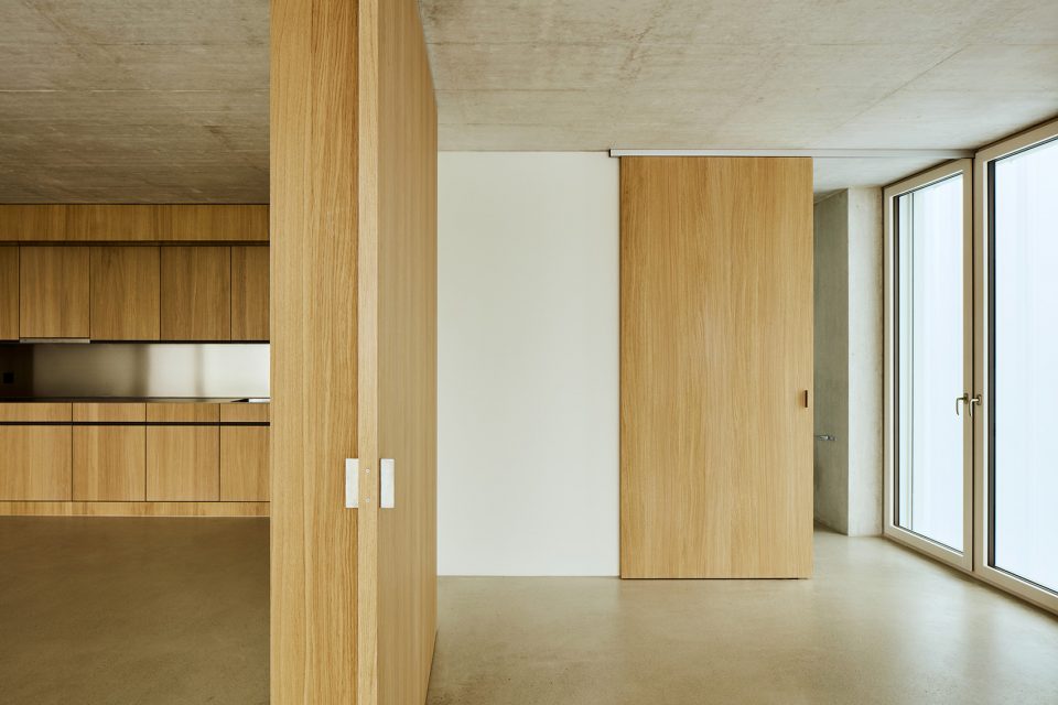 瑞士 Uzwil 多户住宅 | 极简工业风,灵活隔墙系统-36