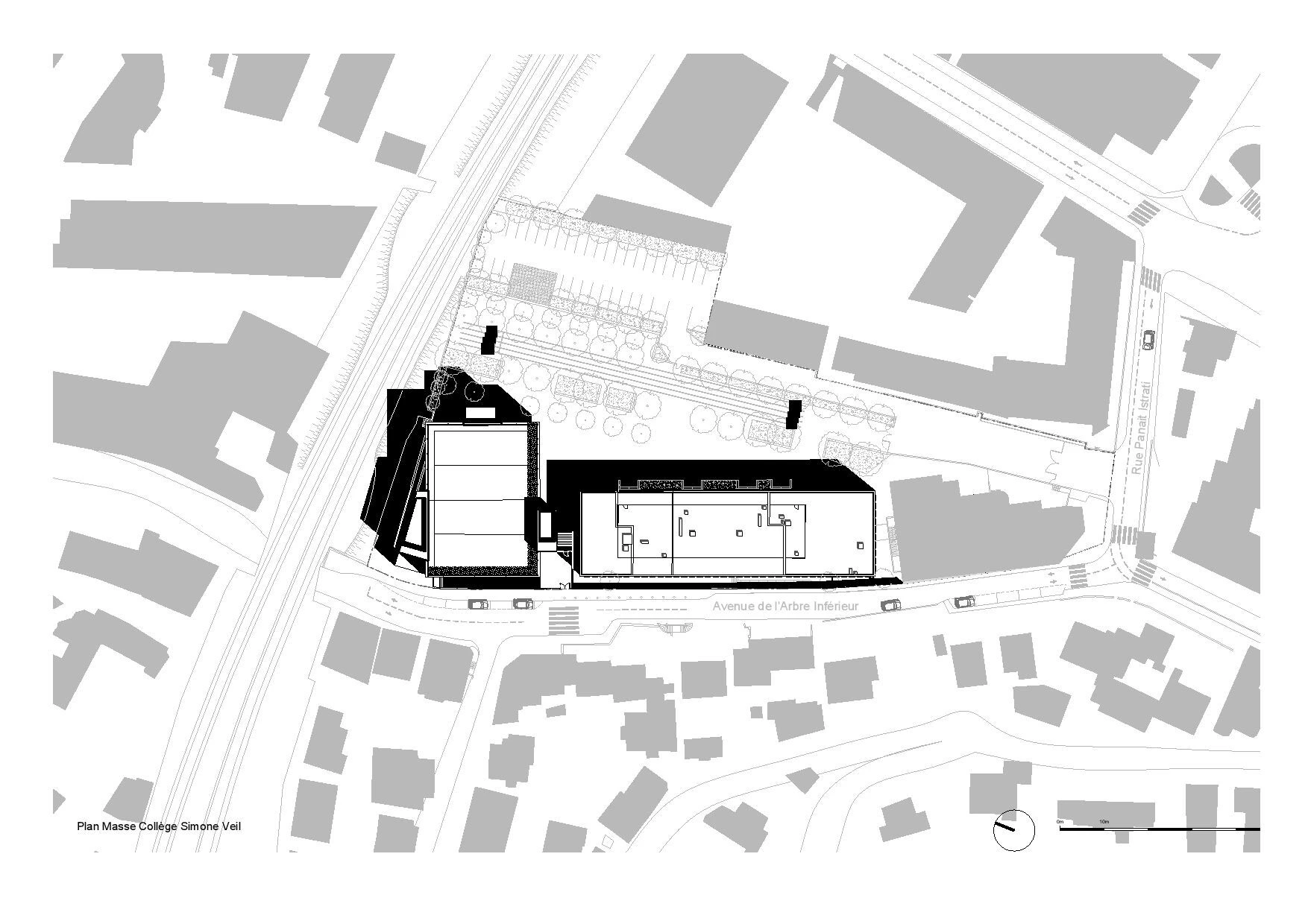 Simone Veil 中学丨法国尼斯丨Comte Vollenweider Architectes-19