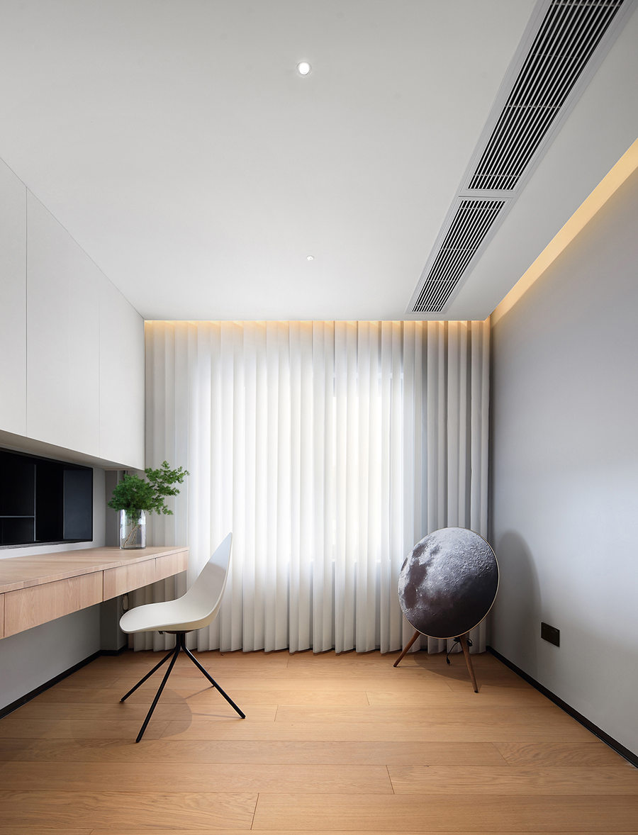广州极简原木风的住宅-34