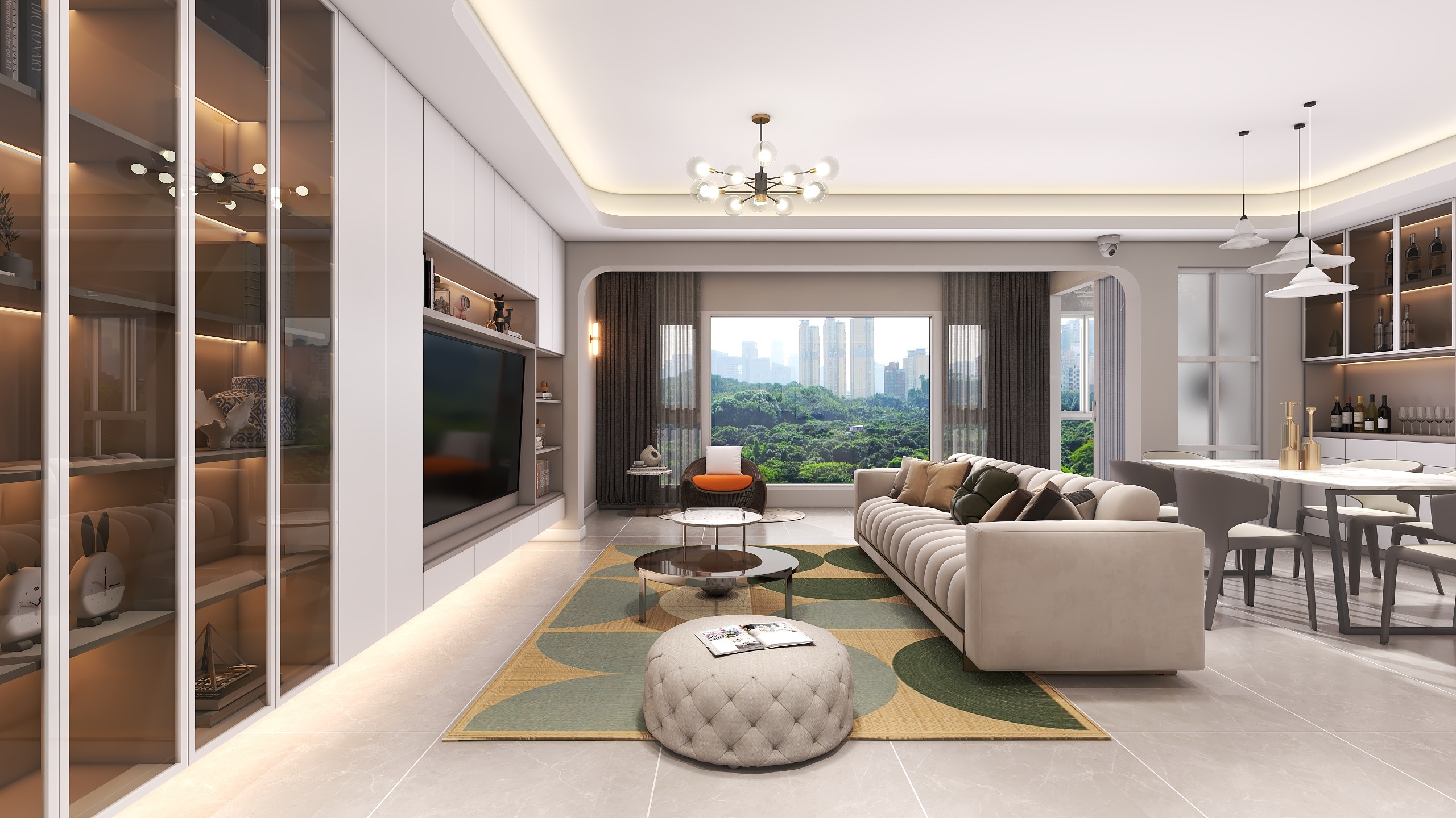 重庆招商雍璟城-璟轩（145平方现代简约四居室）-4