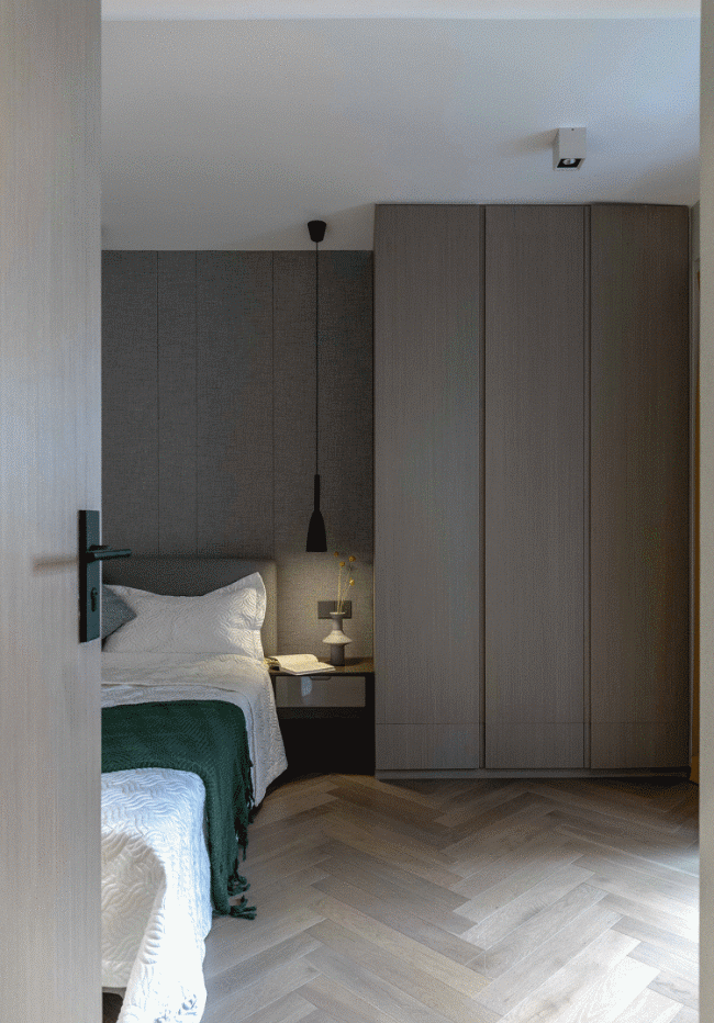 深圳福田 75㎡学区房改造，打造素雅温馨家居空间-56